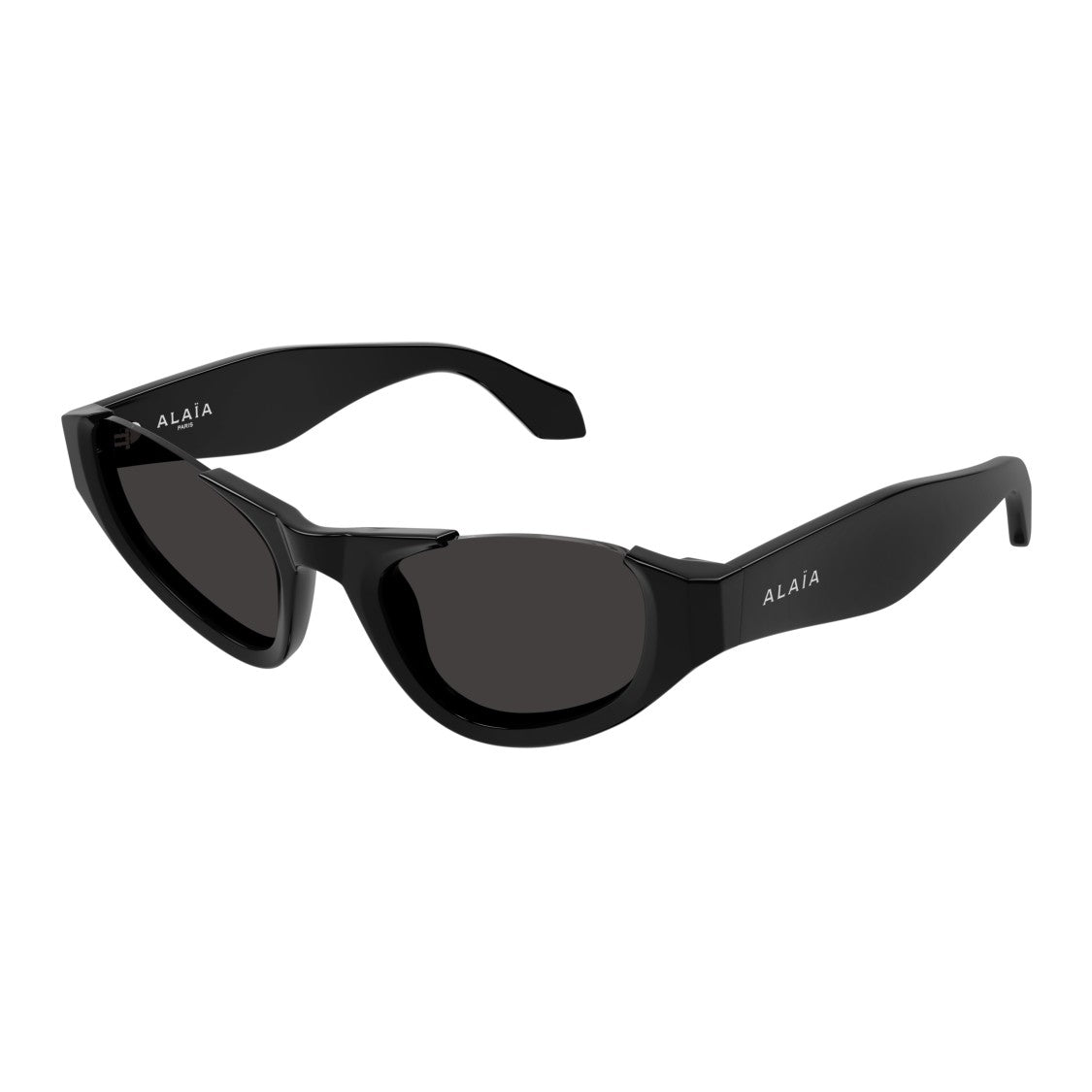 Azzedine Alaïa Aa0076s Cat-Eye Sunglasses In Glossy Black Recycled Acetate