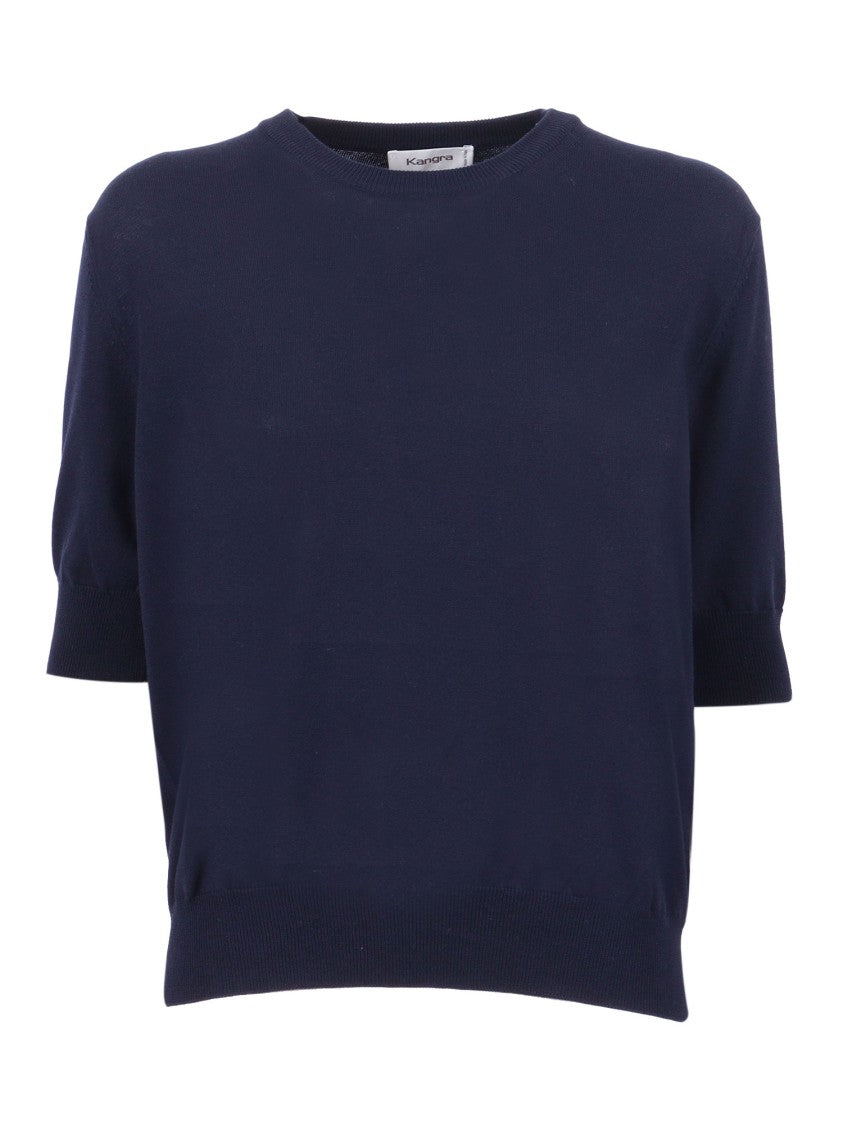Kangra Cashmere Regular Fit Ribbed Hem Top