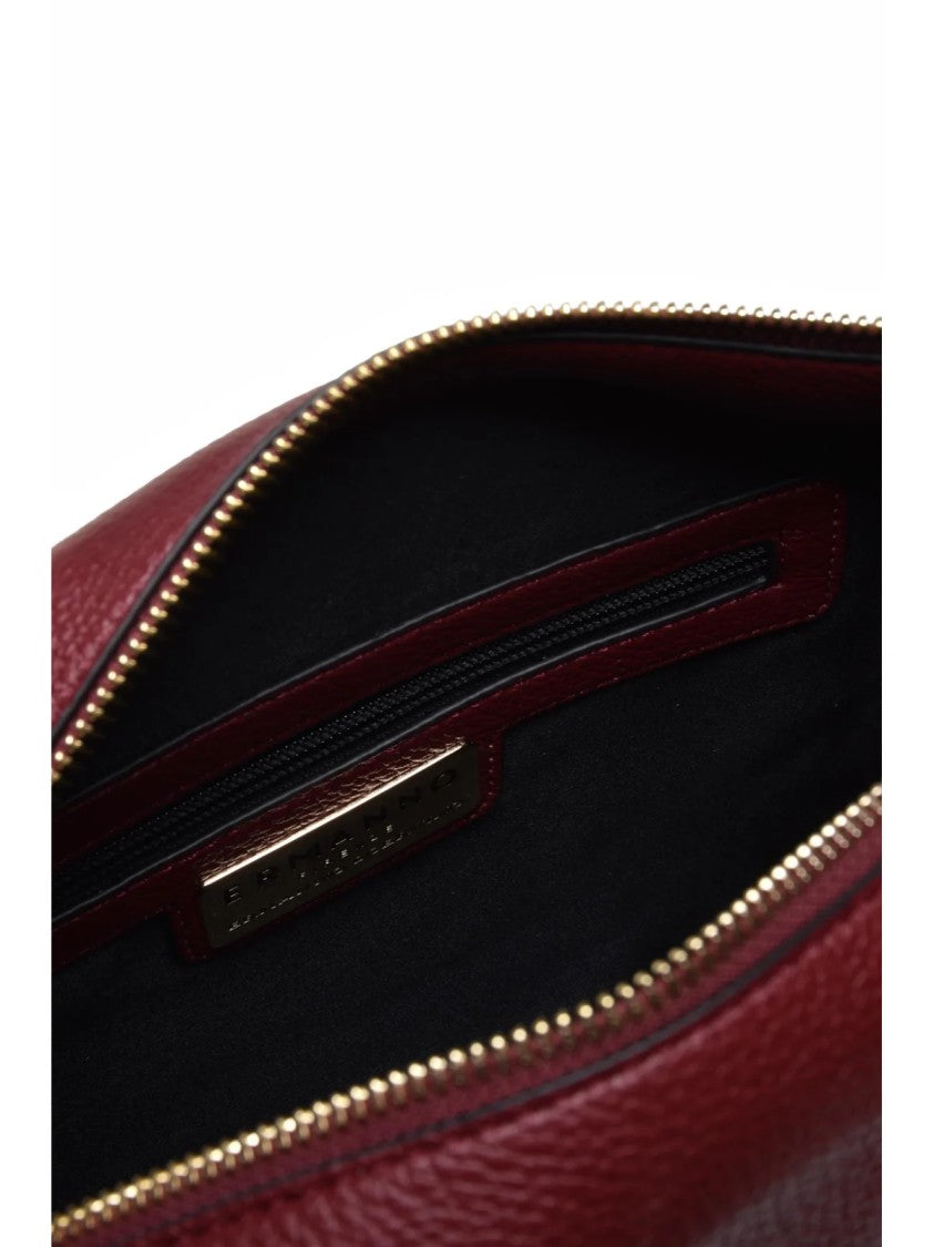 Ermanno Firenze Red Polyurethane Victoria Shoulder Bag