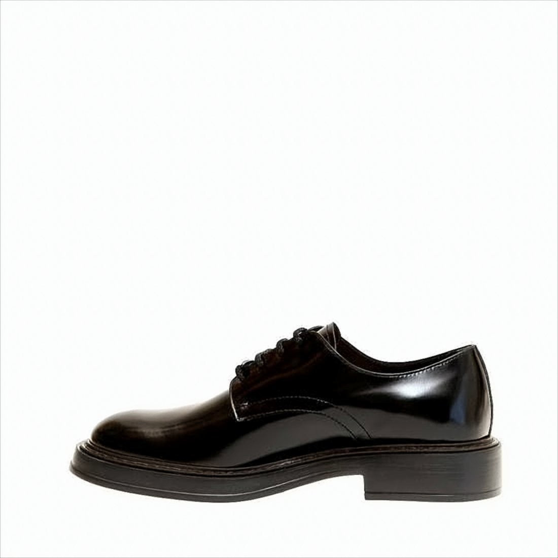 Tod's Polished Leather Lace-Up Dress Shoes