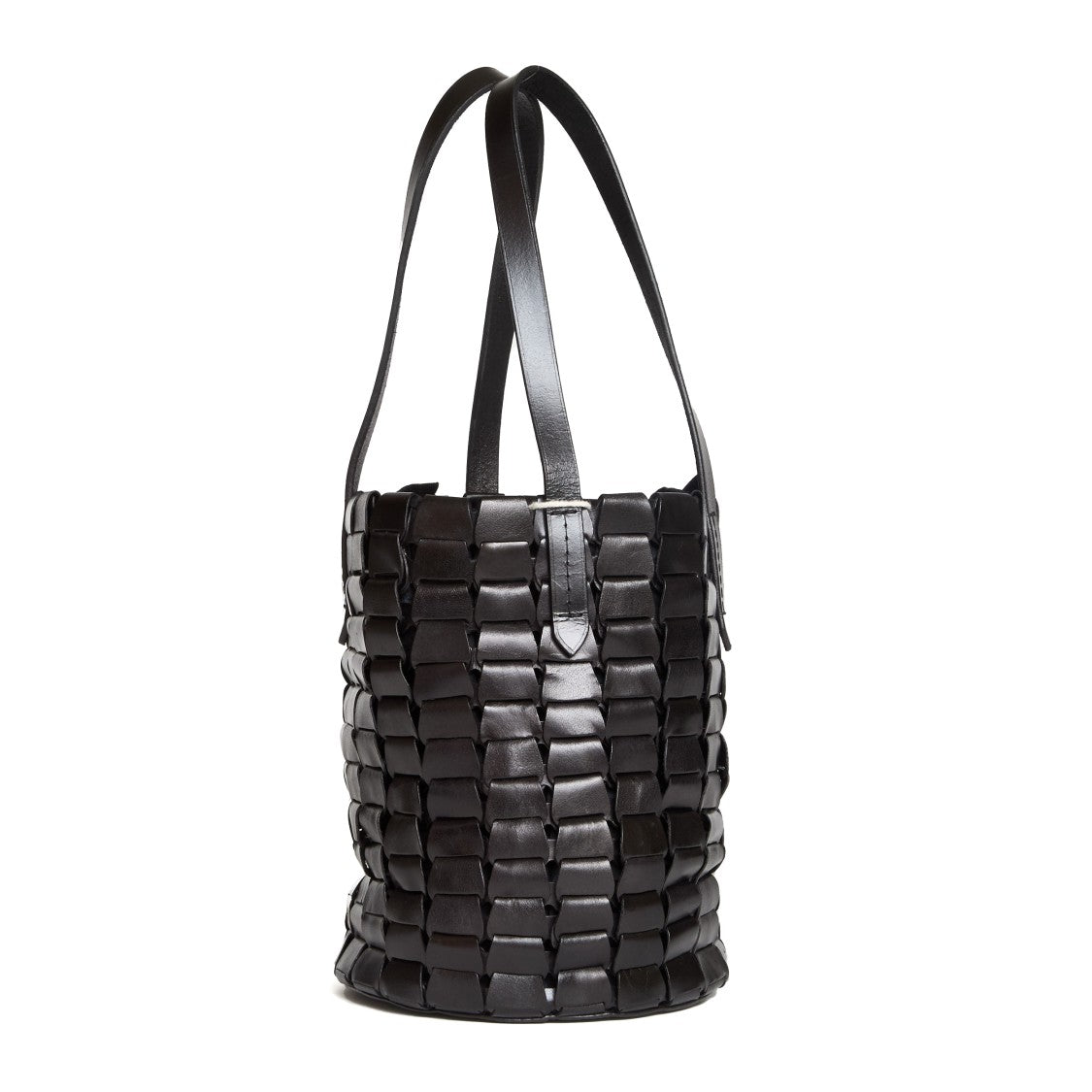 Dragon Diffusion Link Leather Bucket Bag