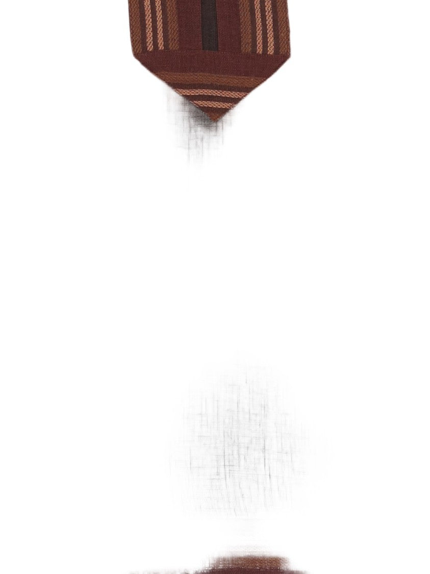 Tory Burch Semi-Transparent Linen Tunic With Mandarind Collar