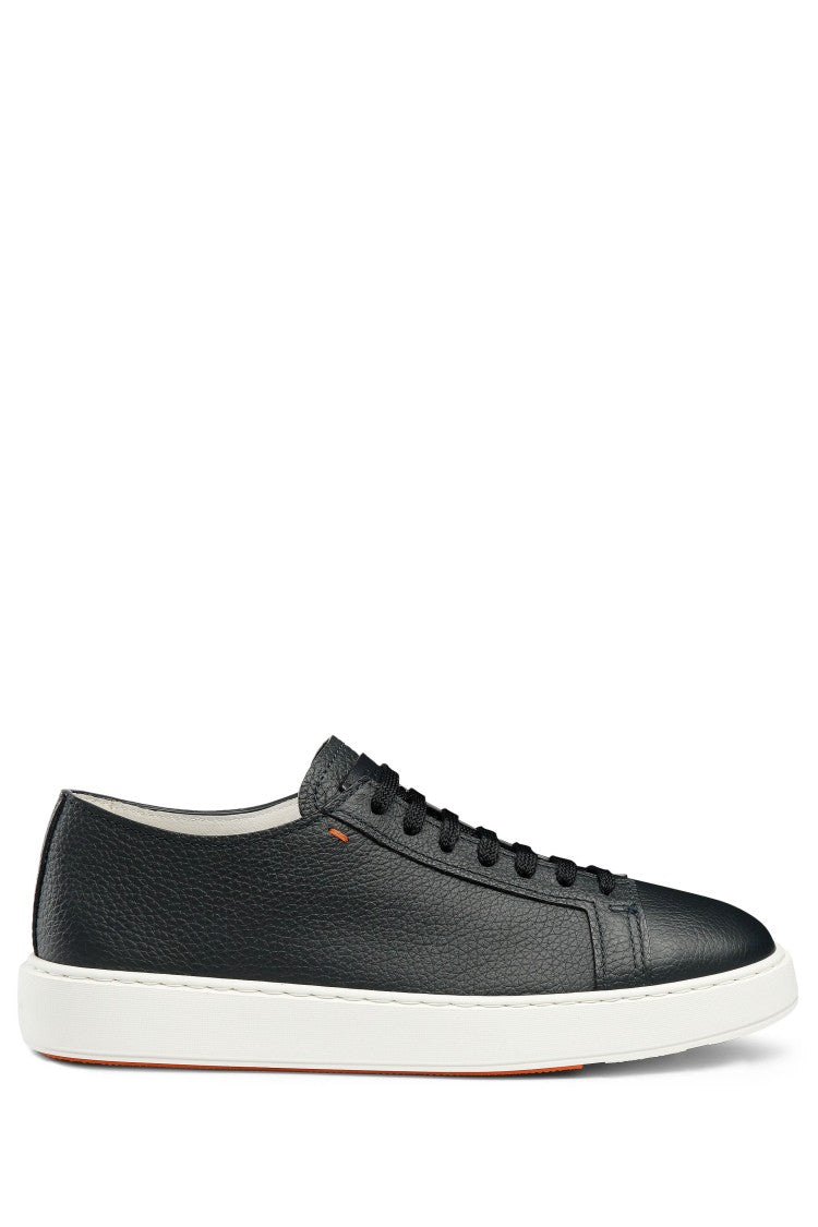 Santoni Bottalata Leather Sneakers