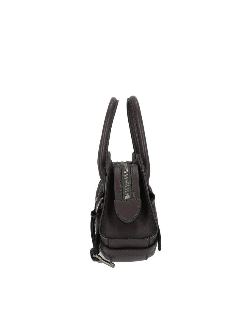 Marc Jacobs The Small Satchel Ruched Leather Satchel