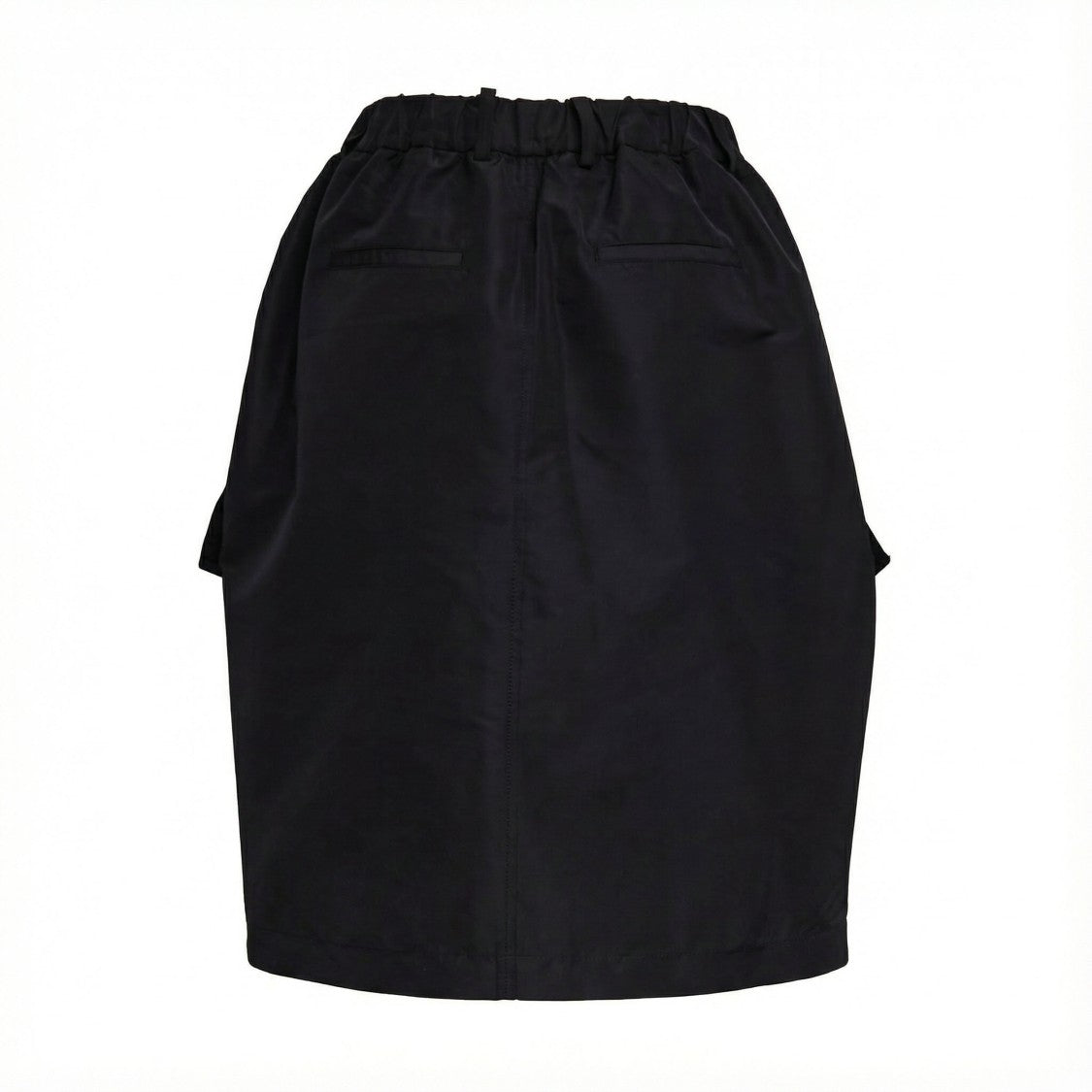 N°21 Elastic-Waist Midi Skirt With Pockets