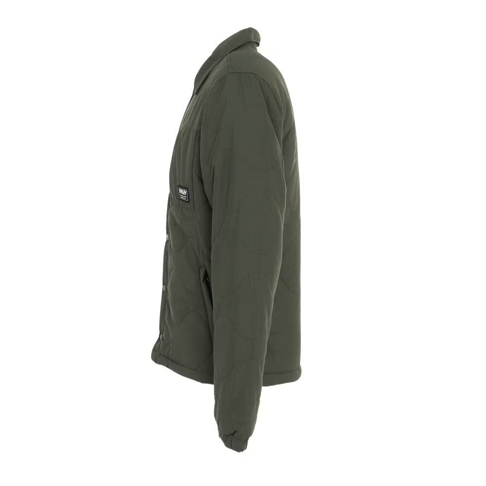 Oakley Green Quilted Sherpa Jacket