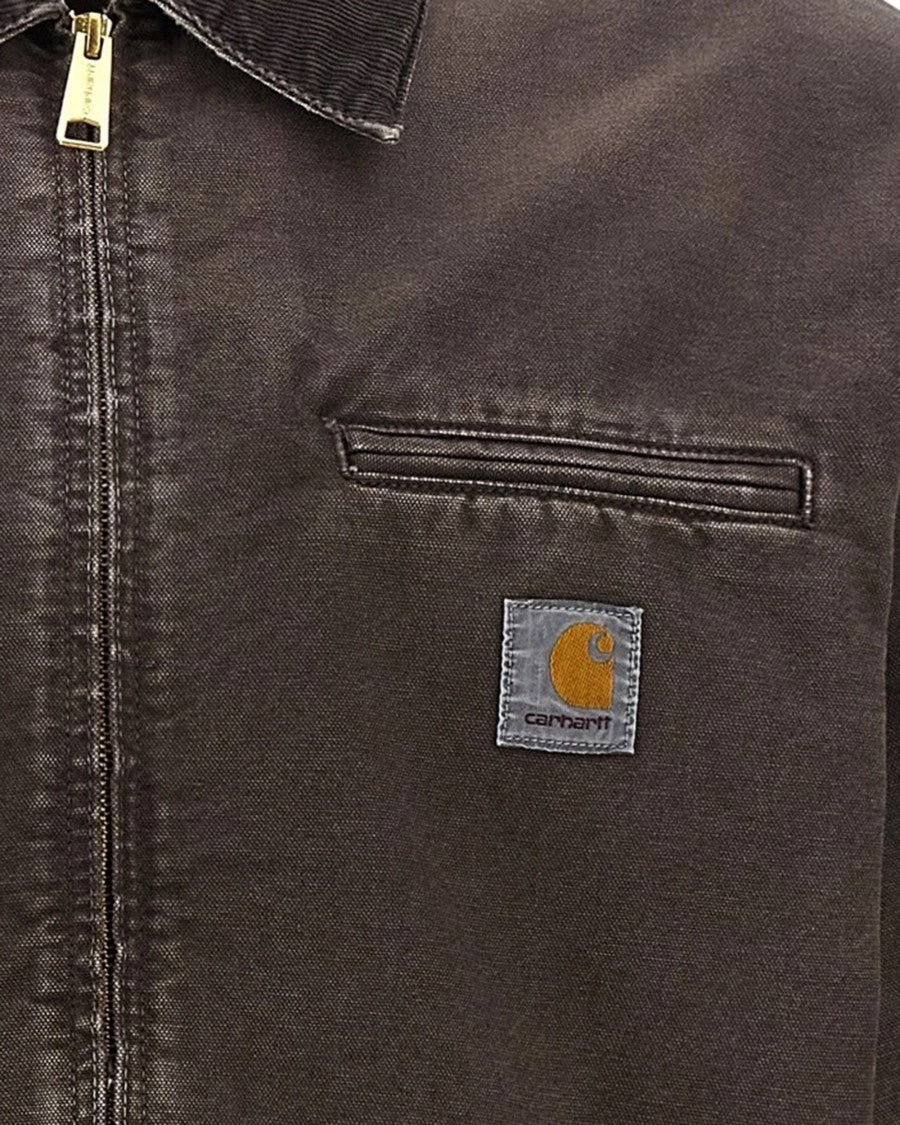 Carhartt Wip Tobacco Og Detroit Velvet Collar Jacket