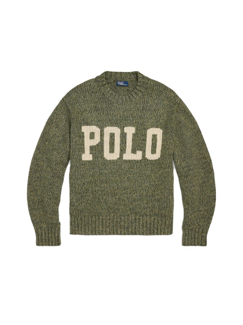 Polo Ralph Lauren Olive Green Knitted Sweater