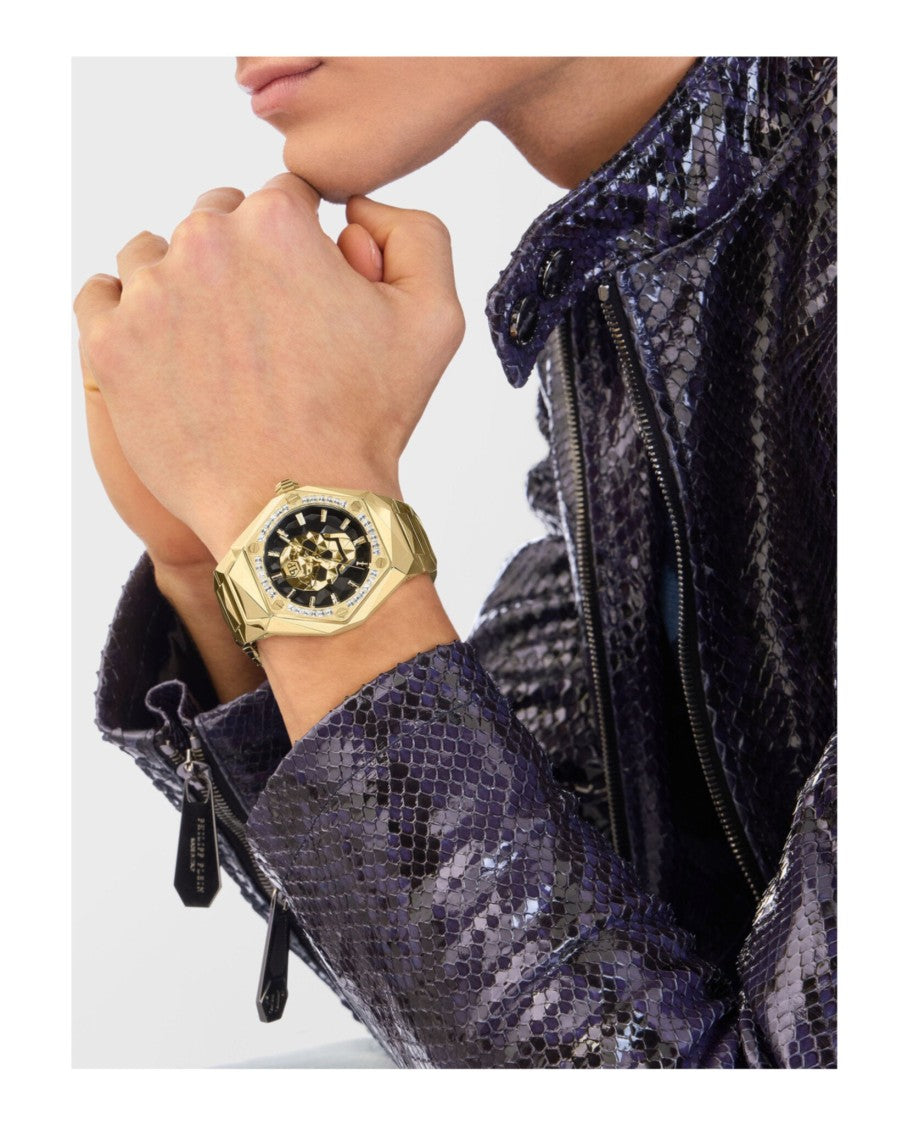 Philipp Plein The $Kull Spikes Crystal Watch