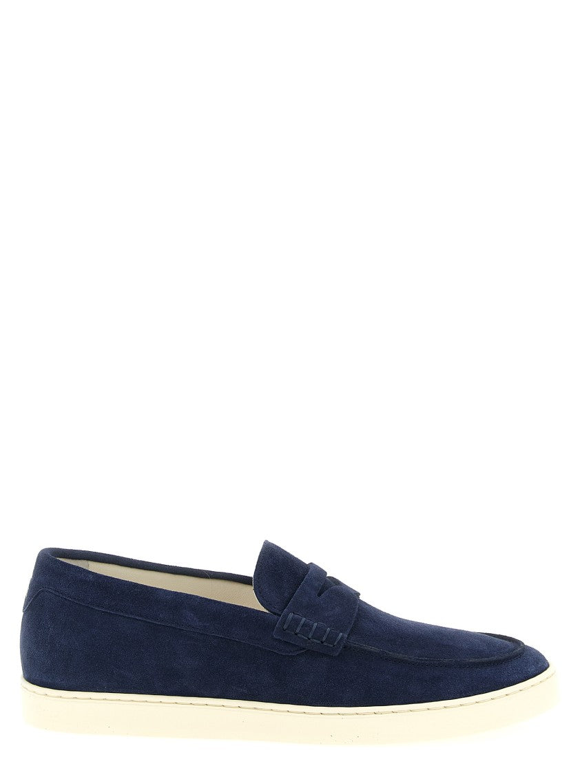 Brunello Cucinelli Suede Slip-On Loafers With Natural Latex Sole