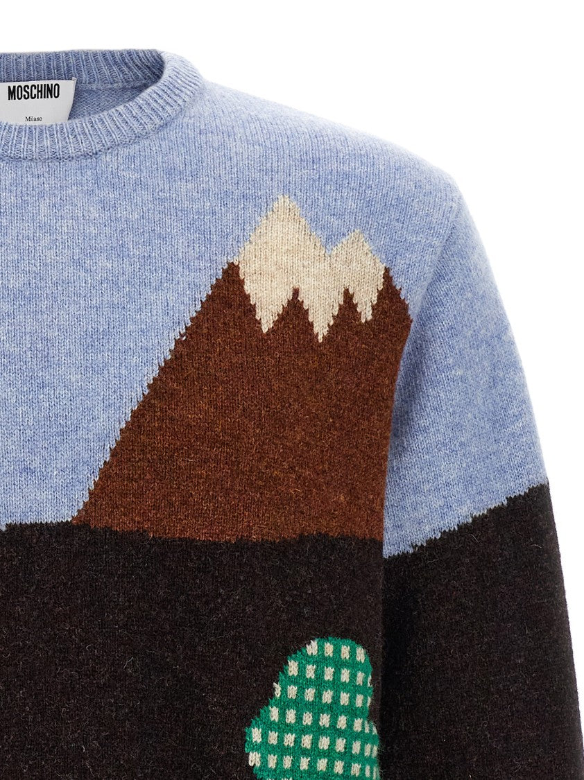 Moschino Shetland Wool Sweater