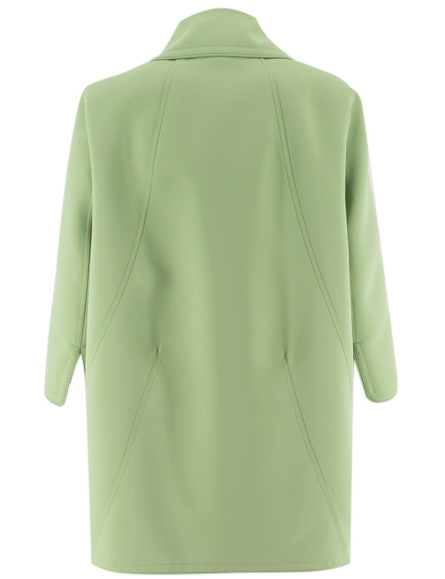 Ermanno Scervino Double-Breasted Coat With Logo Buttons