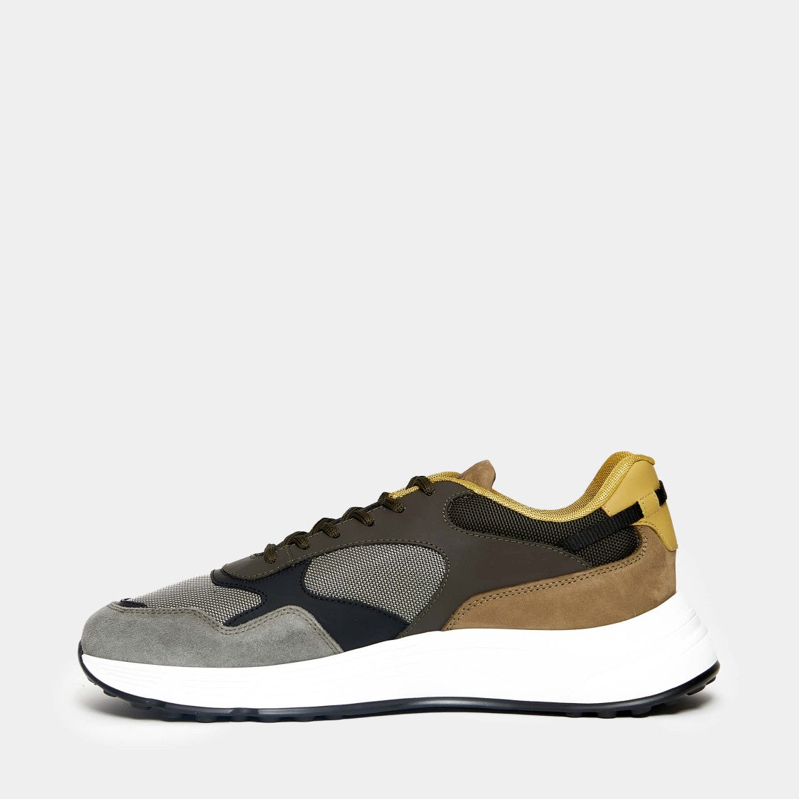 Hogan Green Leather Hyperlight Sneakers