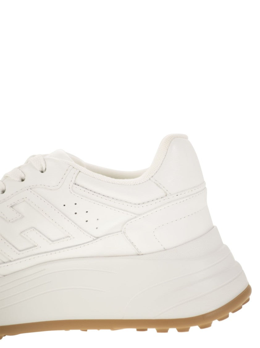 Hogan H669 - Hi-Fi Leather Trainers
