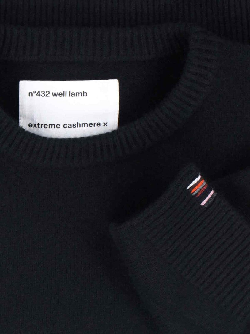 Extreme Cashmere N°432 Well Lamb Sweater – Black
