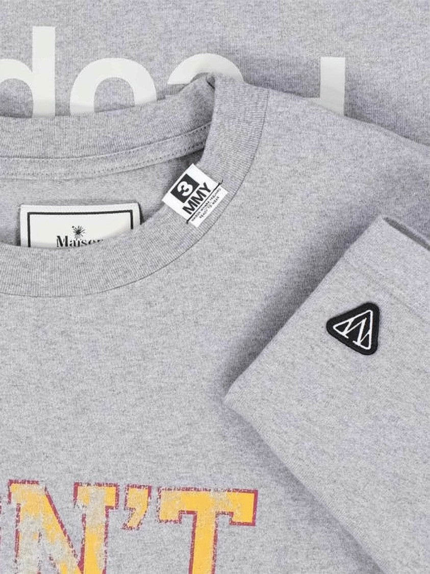 Maison Mihara Yasuhiro Boxy-Fit Cotton T-Shirt With Statement Graphics