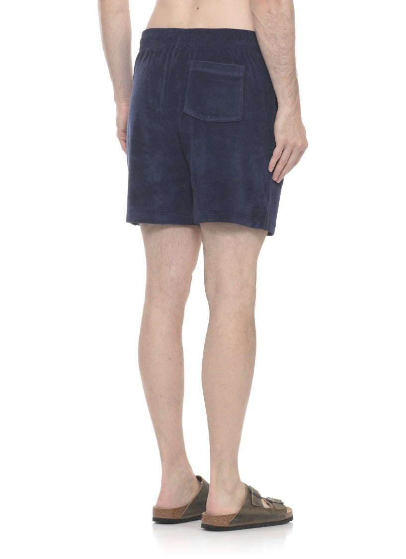Polo Ralph Lauren Blue Terrycloth Pony Shorts