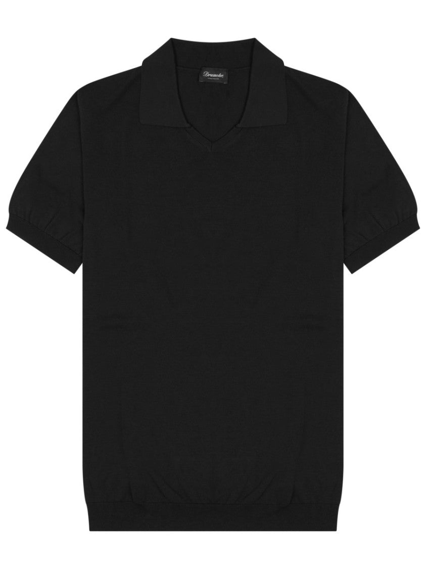 Drumohr Short-Sleeve Polo Shirt With Classic Collar