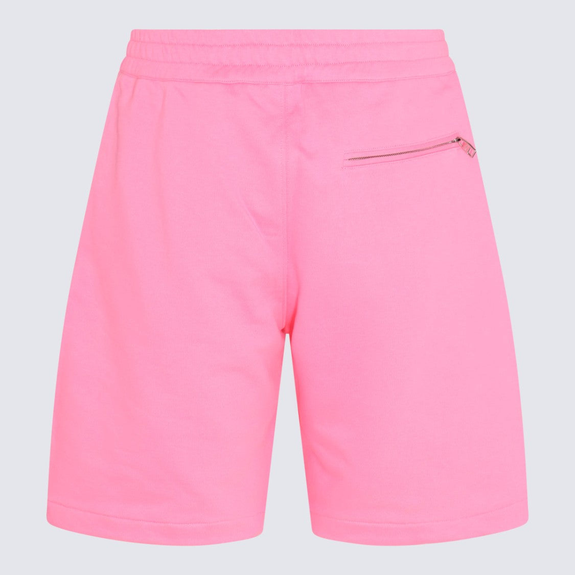 Alexander Mcqueen Relaxed Fit Shorts With Vertical Logo Print