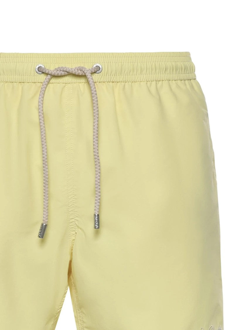 Mc2 Saint Barth Yellow Patmos Swim Shorts
