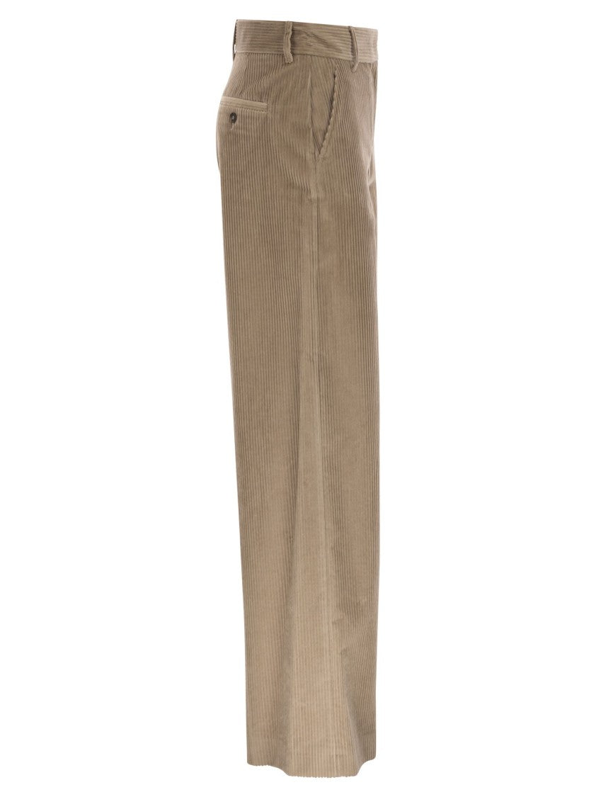 Max Mara Tania - Wide-Leg Corduroy Trousers