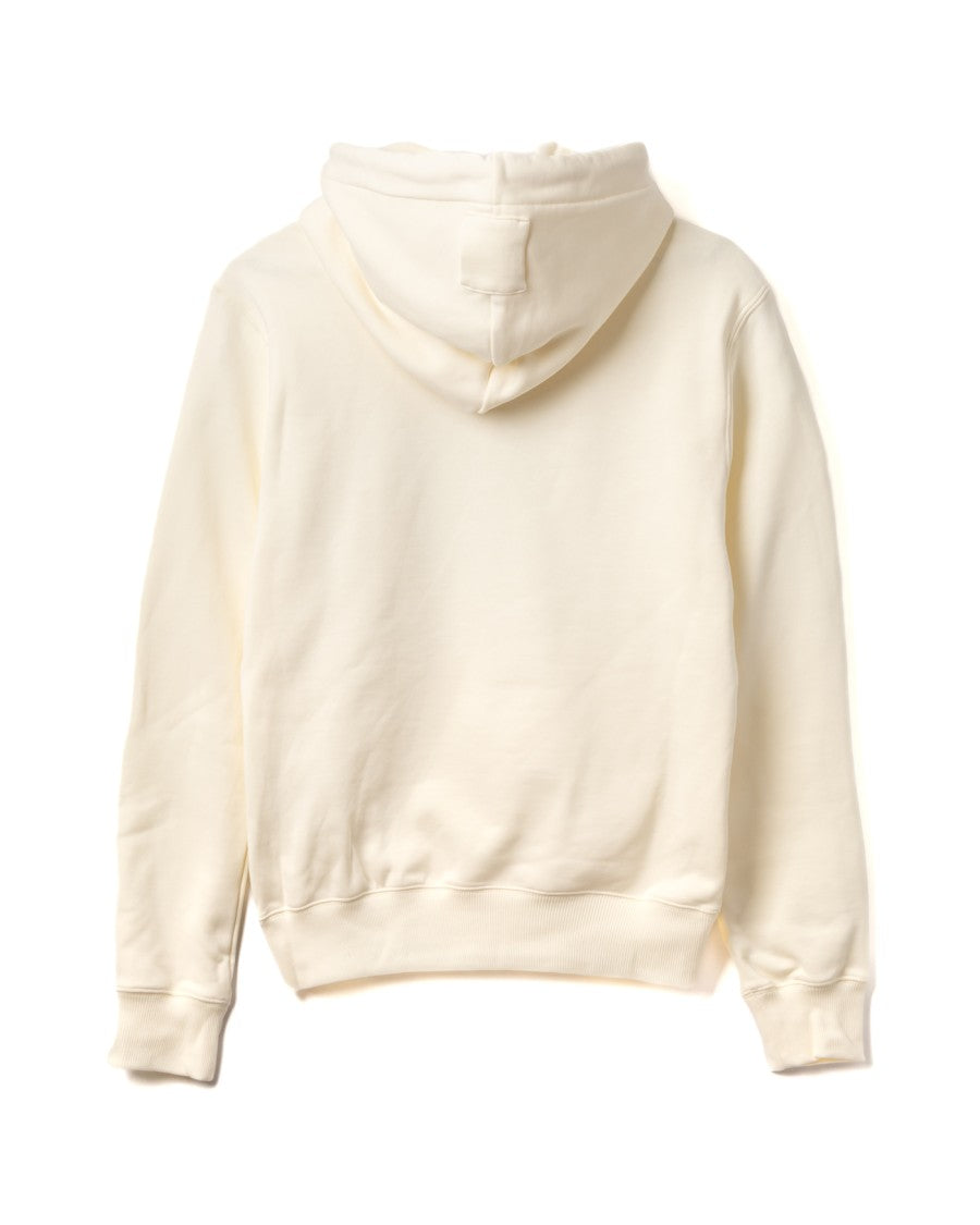 Lanvin Floral Heart Hoodie With Ribbed Detailing