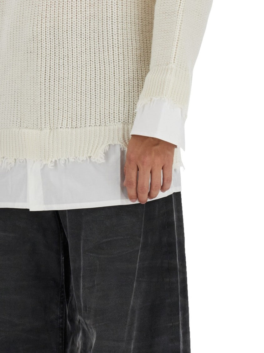 Mm6 By Maison Margiela Shirt Bottom Sweater