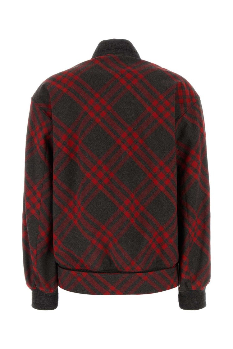 Burberry Embroidered Polyester Blend Bomber Jacket