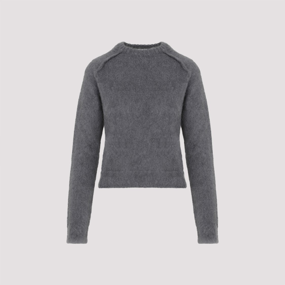 Jil Sander Grey Virgin Wool Pullover