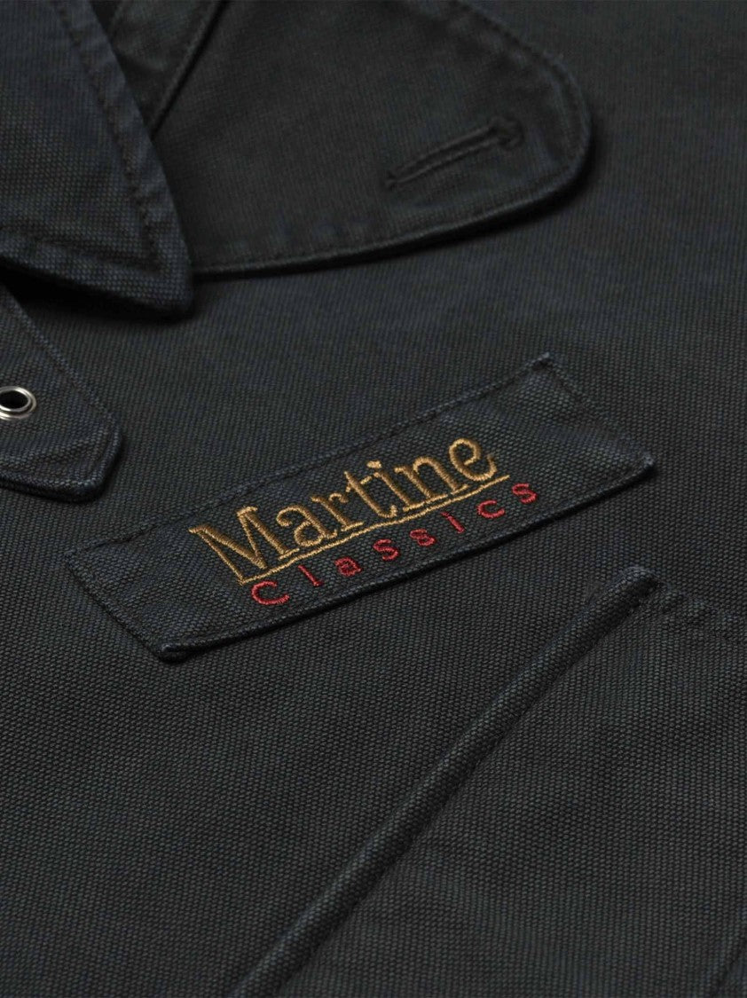 Martine Rose Dark Green Utility Coat With Belt