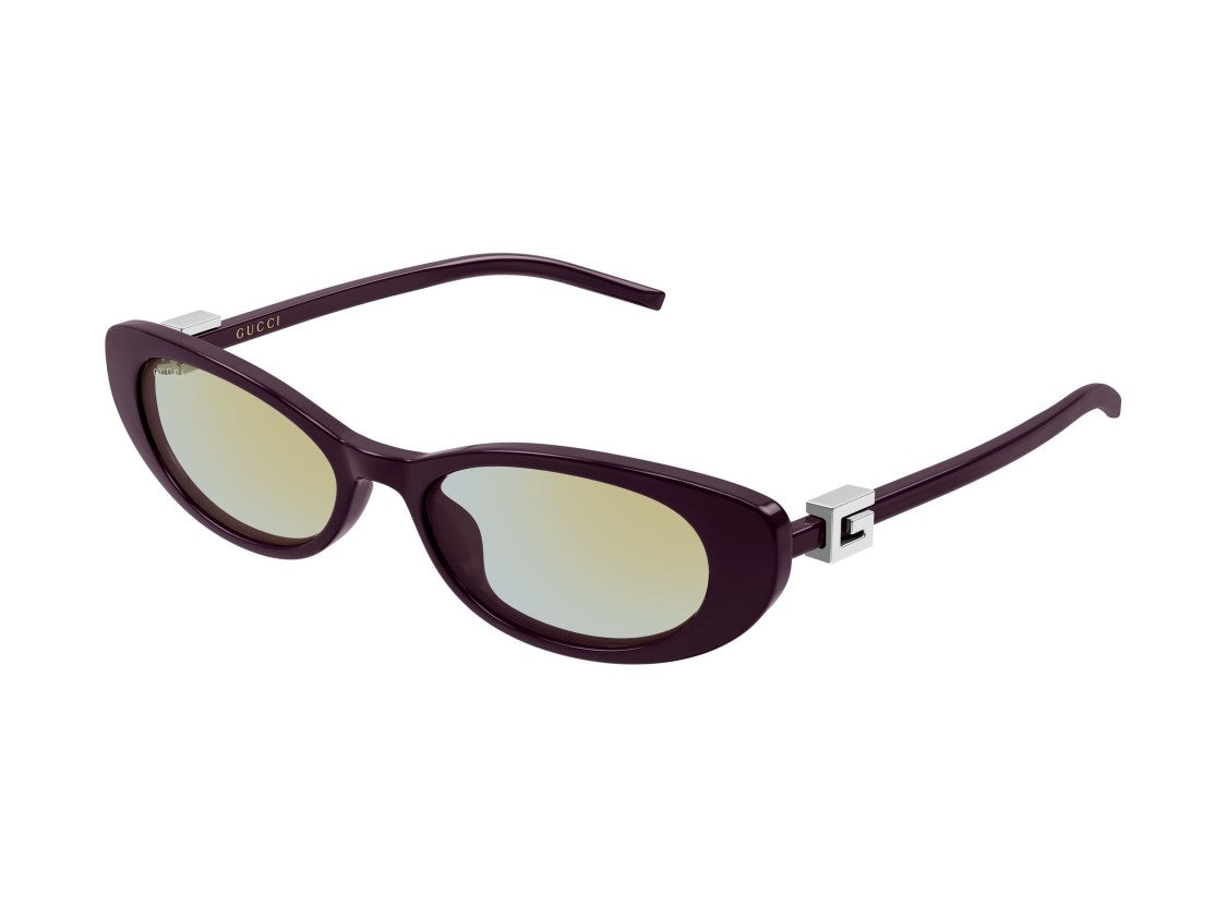 Gucci Silver Gg1680s Bold Cat-Eye Sunglasses