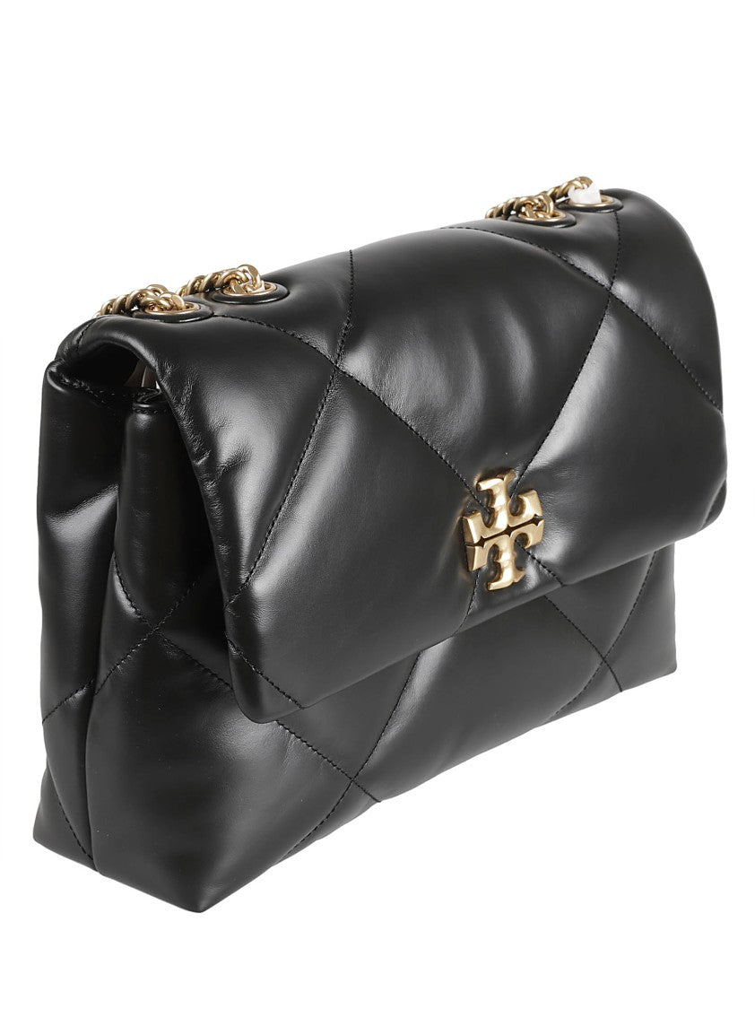 Tory Burch Diamond Quilted Black Shoulder Bag