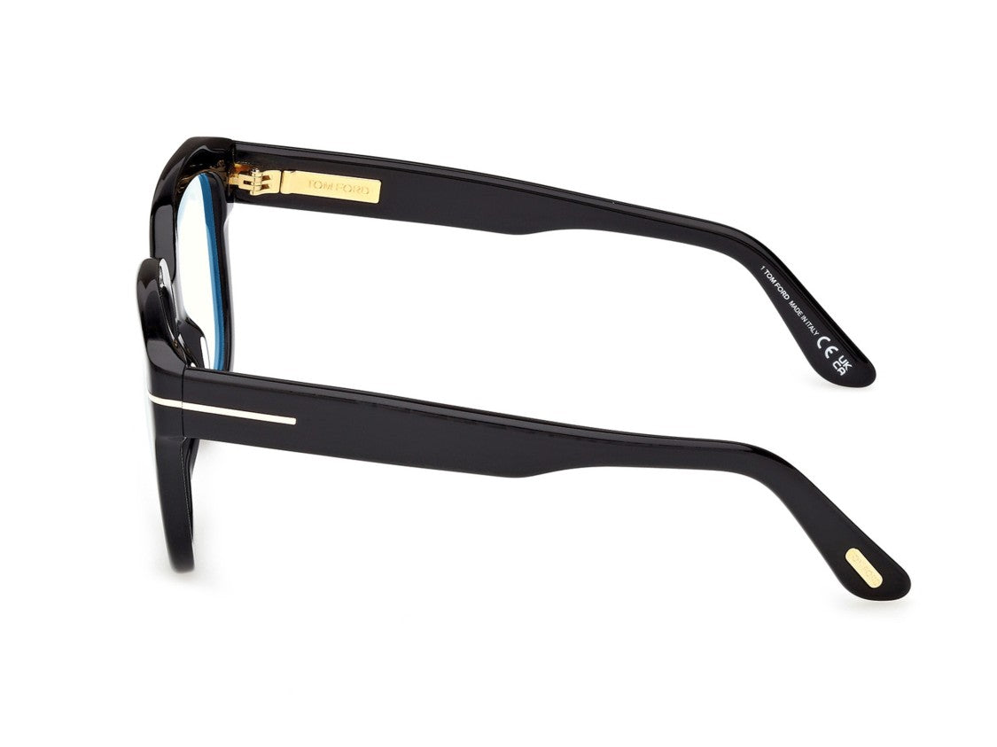 Tom Ford Ft6094-B Silver Accents Oversized Square Sunglasses