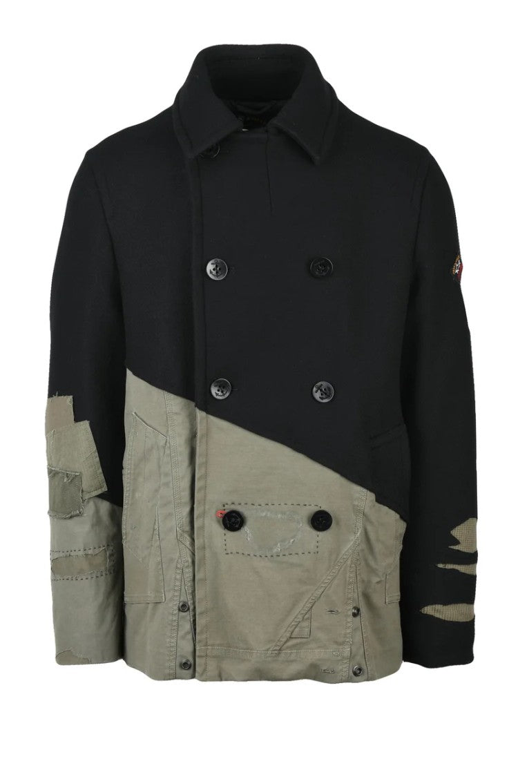 Paul & Shark Pea Coat Wool Cashmere - Black