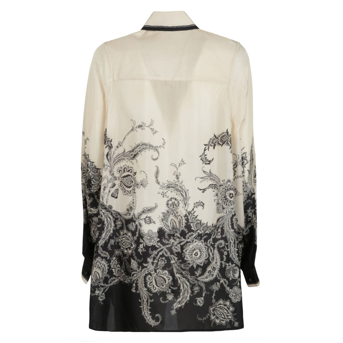 Zimmermann Floral Print Loose-Fitting Habotai Silk Shirt