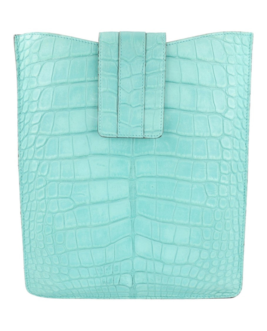 Gucci Crocodile Leather Vintage Ipad Case