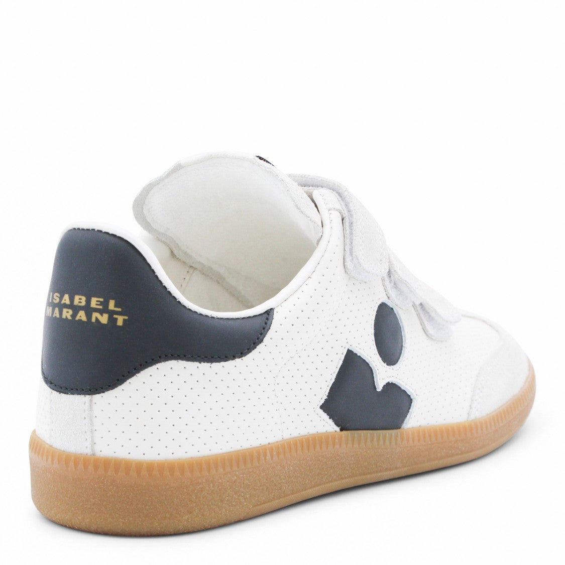 Isabel Marant Sleek White Sneakers With Textured Sole