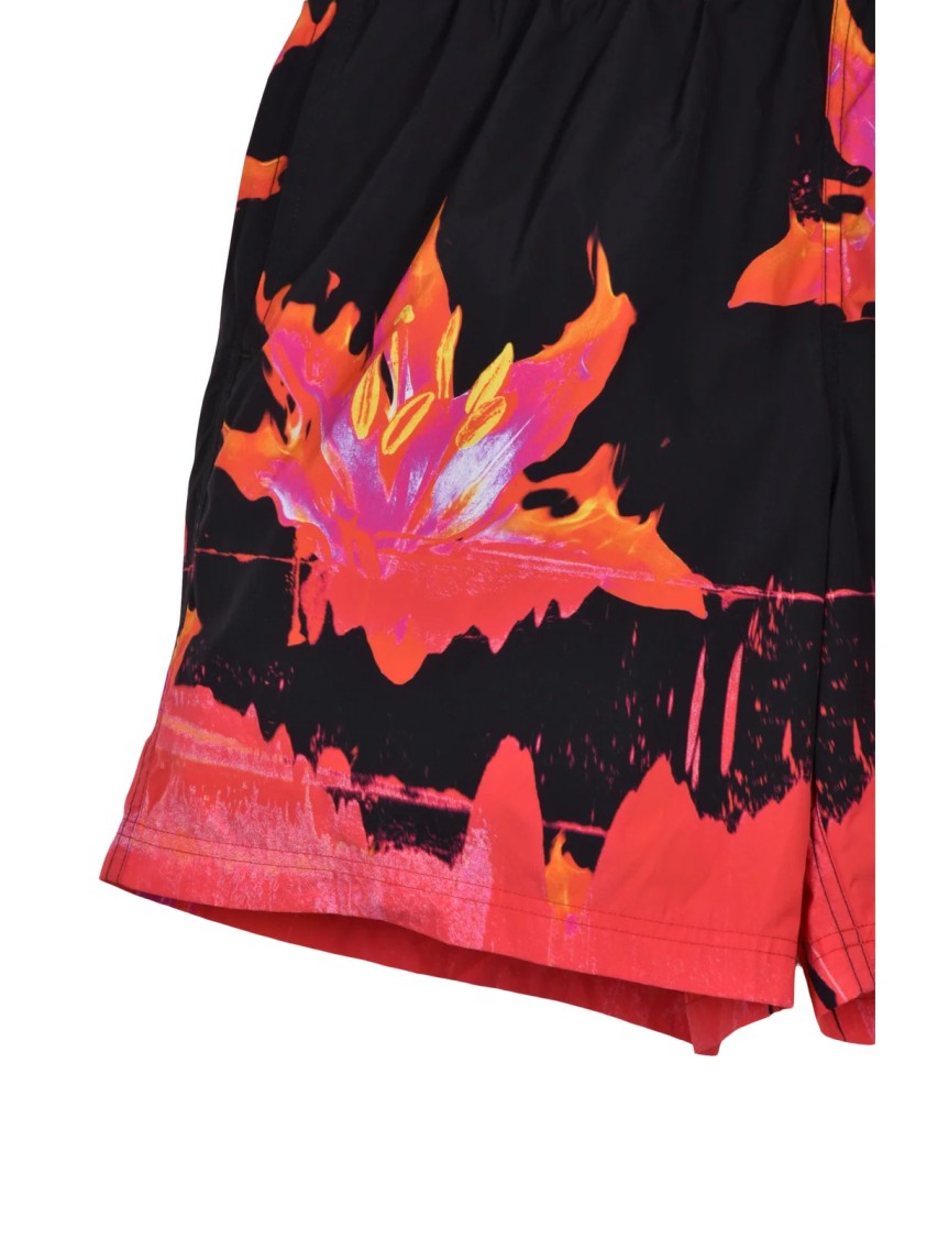 Alexander Mcqueen Swim Shorts - Black