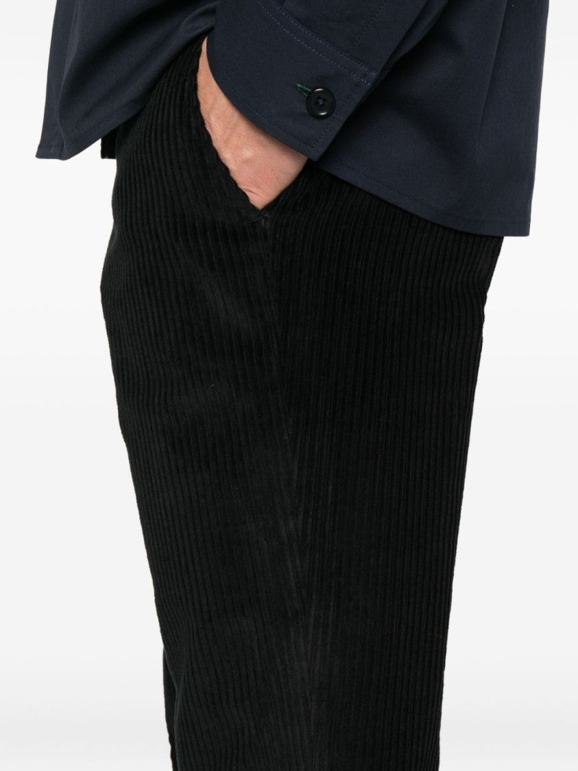 Dondup Corduroy Finish Black Jeans