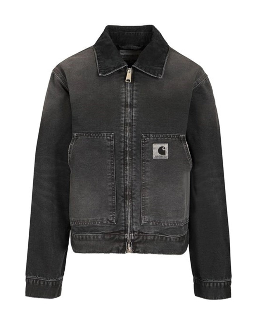 Carhartt Wip Black Women Og Arcan Velvet Collar Jacket