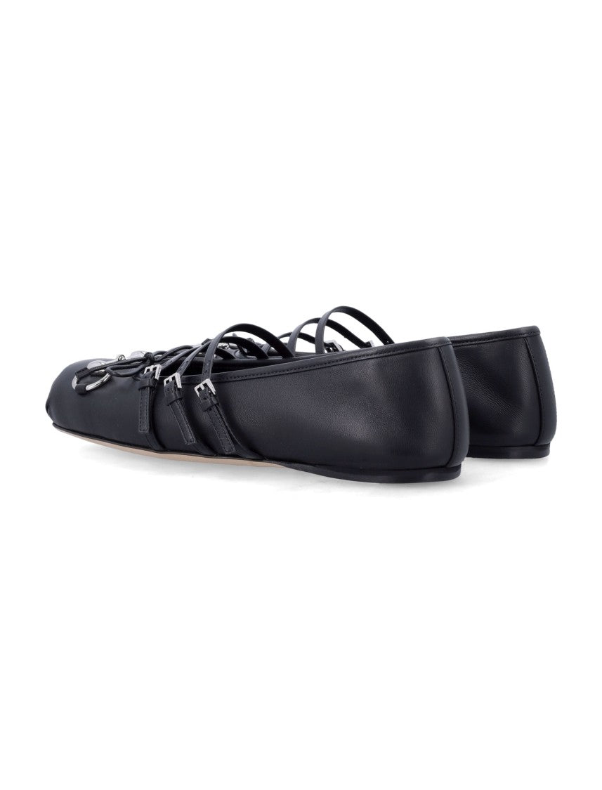 Gucci Horsebit Nappa Ballerina