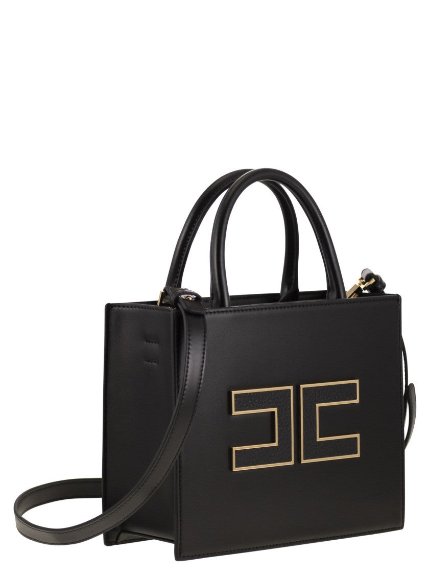 Elisabetta Franchi Small Tote Bag With Logo