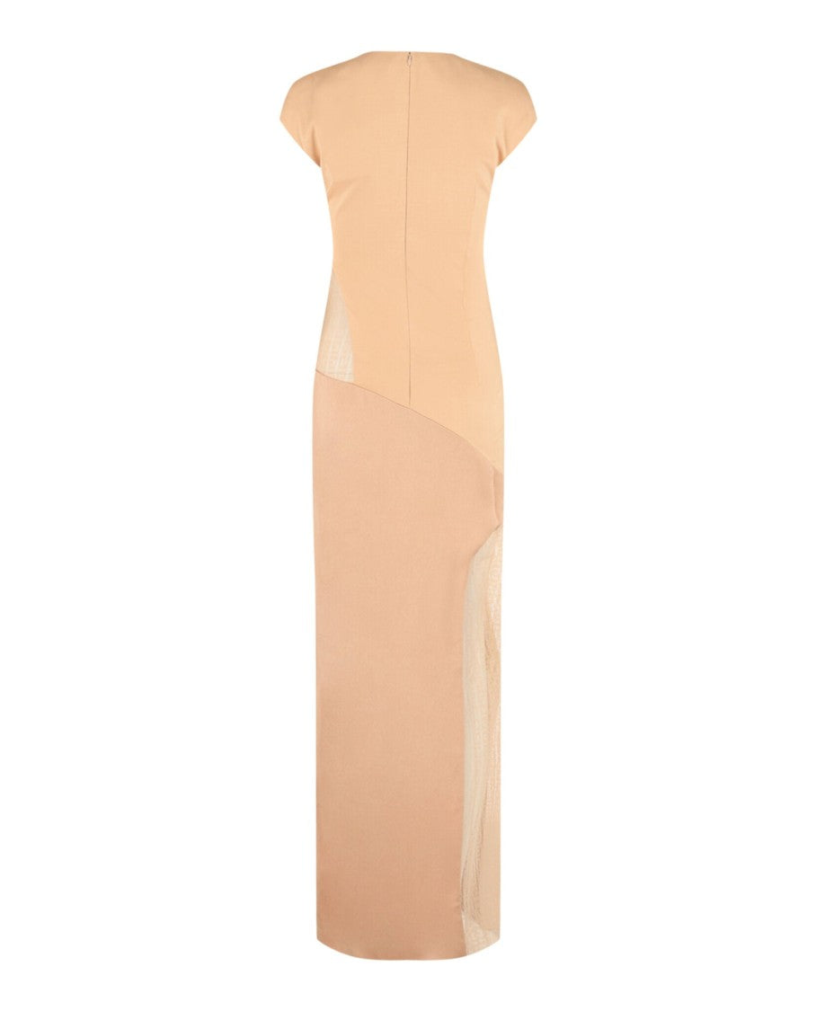Givenchy Evening Satin Dress And 4G Lace