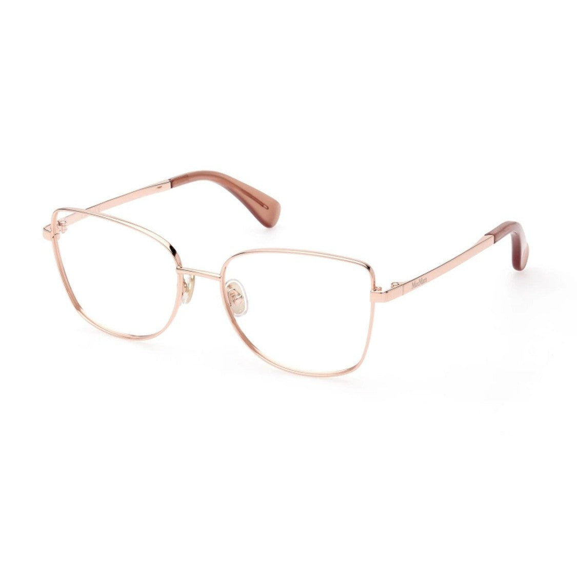 Max Mara Rose Gold Mm5074 Metal Glasses