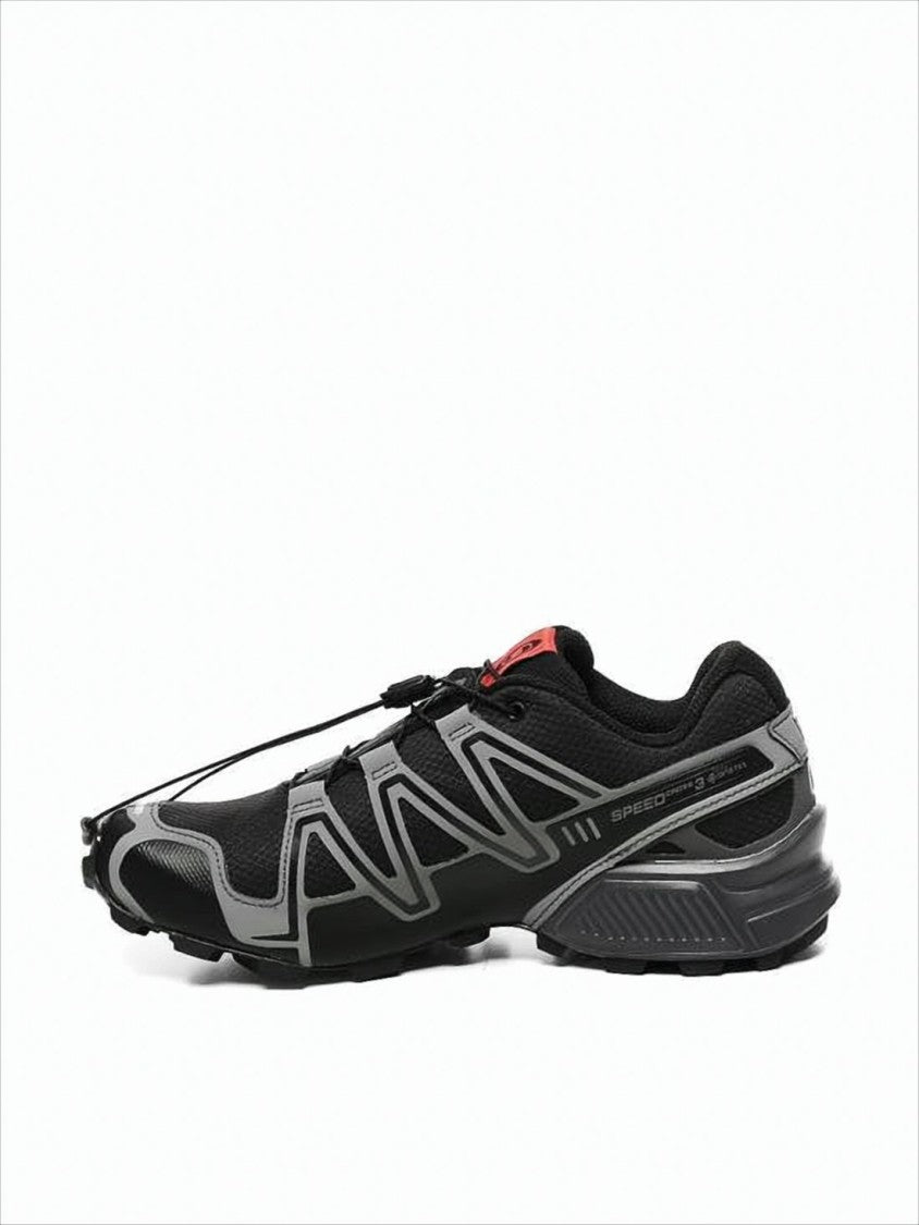 Salomon Athletic Sneakers With Streamlined Silhouette And Unique Overlays