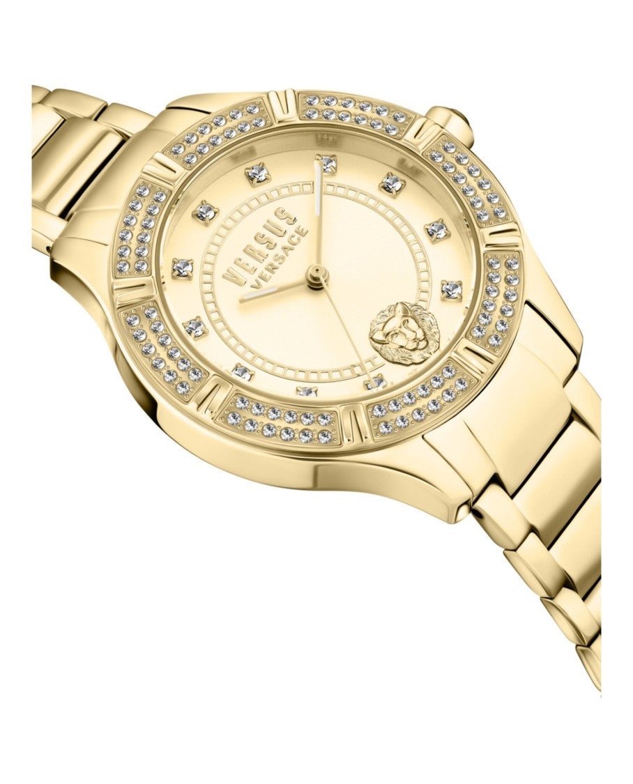 Versus Versace Canton Road Crystal Bracelet Watch