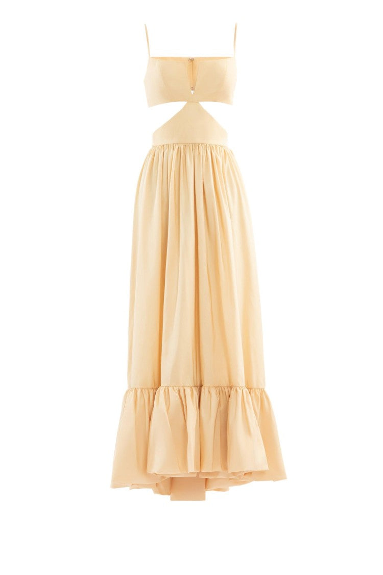 Saiid Kobeisy Taffeta Midi Dress