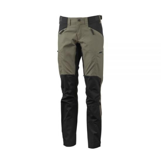 Lundhags Two-Tone Straight Pants With Zippered Pockets And Reinforced Details