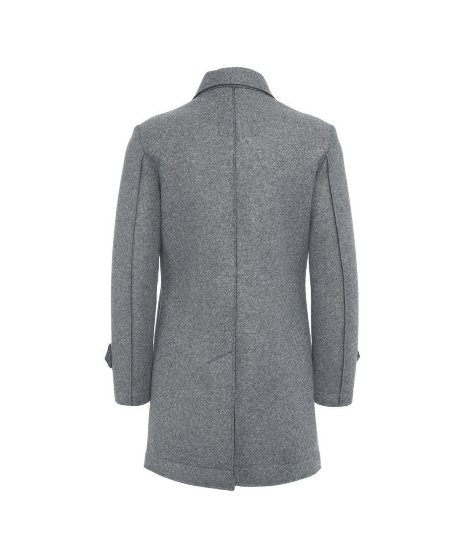 Bob Tailored Gray Bob Coat