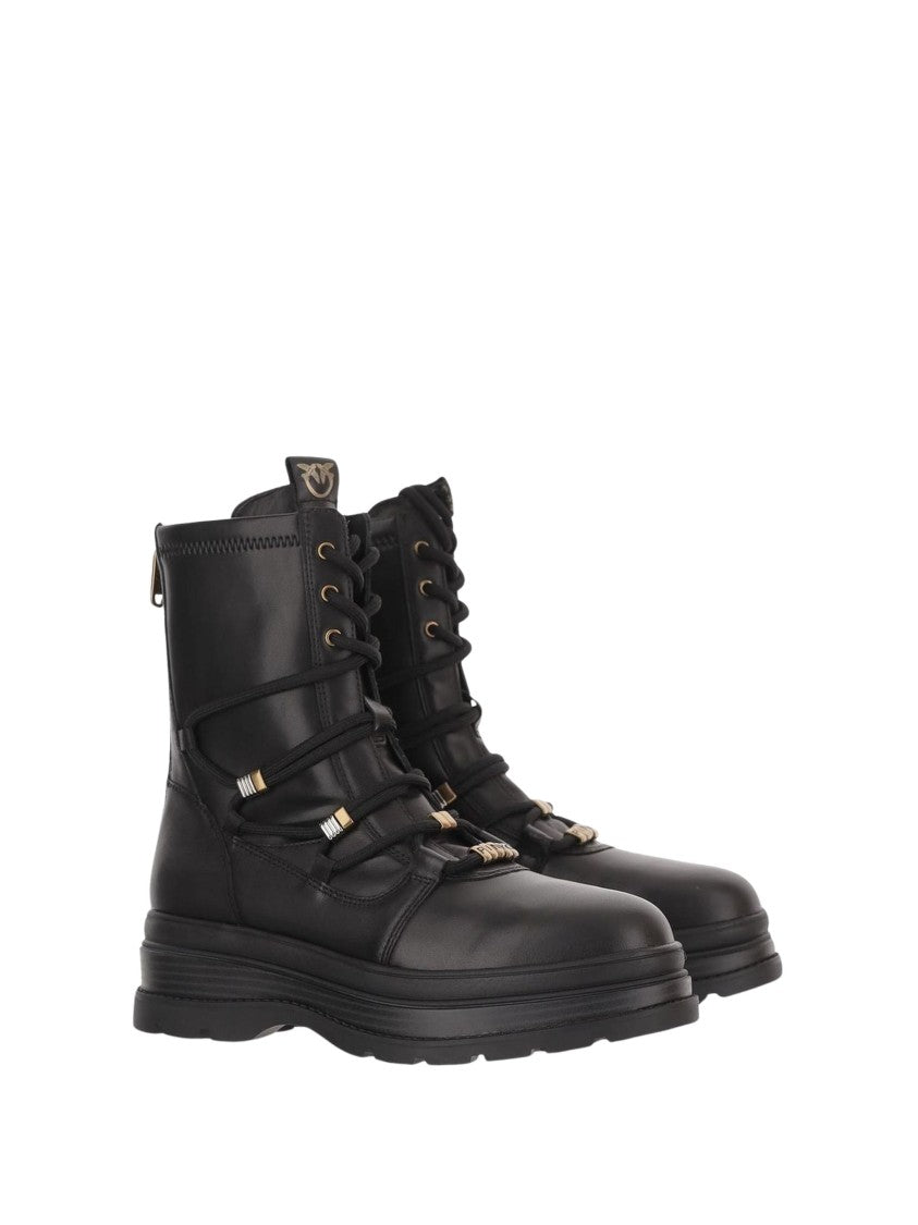Pinko Eva 03 Wrap-Around Laces Ankle Boots